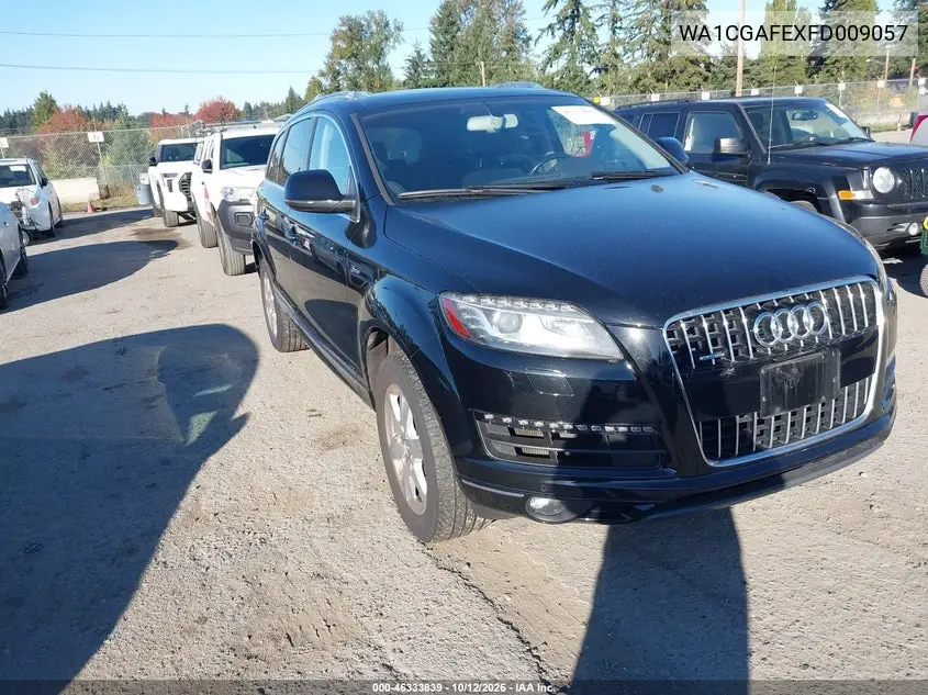 AUDI Q7 2015, VIN WA1CGAFEXFD009057