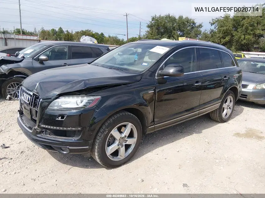 2015 AUDI Q7 VIN WA1LGAFE9FD020714 — фото 2