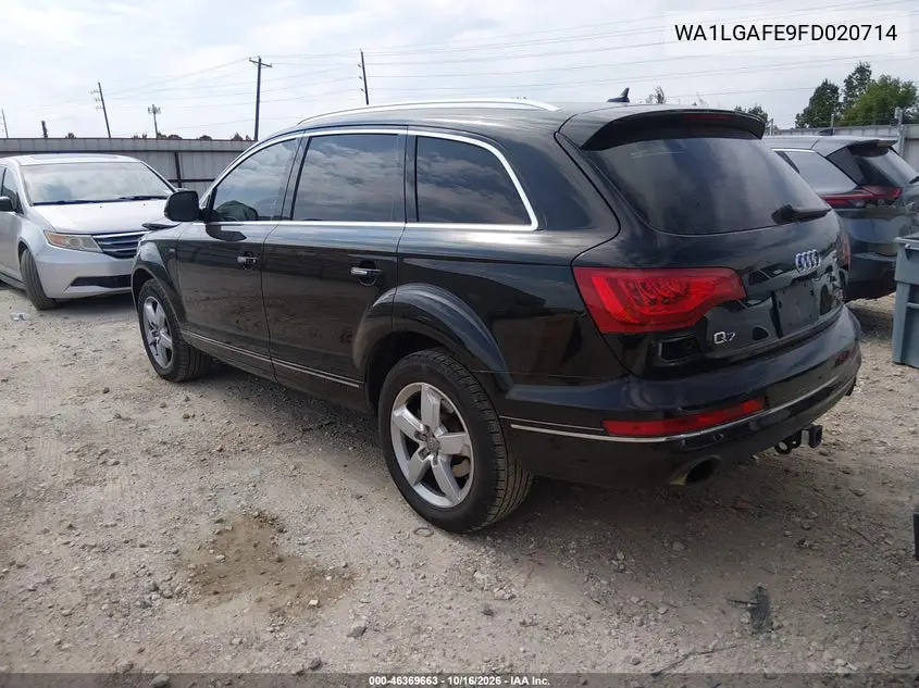 2015 AUDI Q7 VIN WA1LGAFE9FD020714 — фото 3