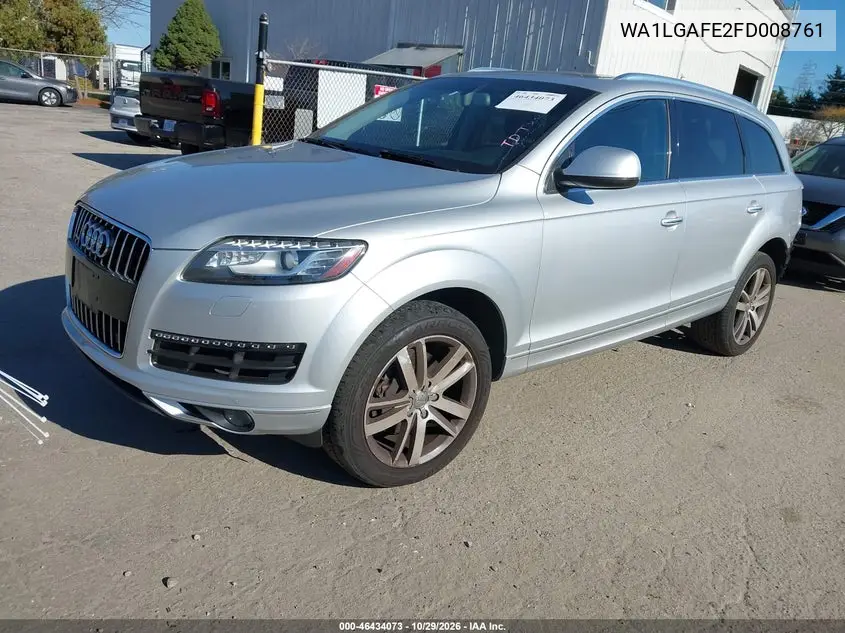 2015 AUDI Q7 VIN WA1LGAFE2FD008761 — фото 2