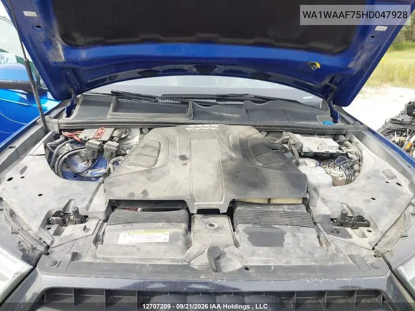 2017 AUDI Q7 VIN WA1WAAF75HD047928 — фото 10