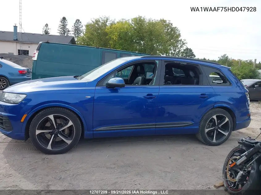 2017 AUDI Q7 VIN WA1WAAF75HD047928 — фото 14