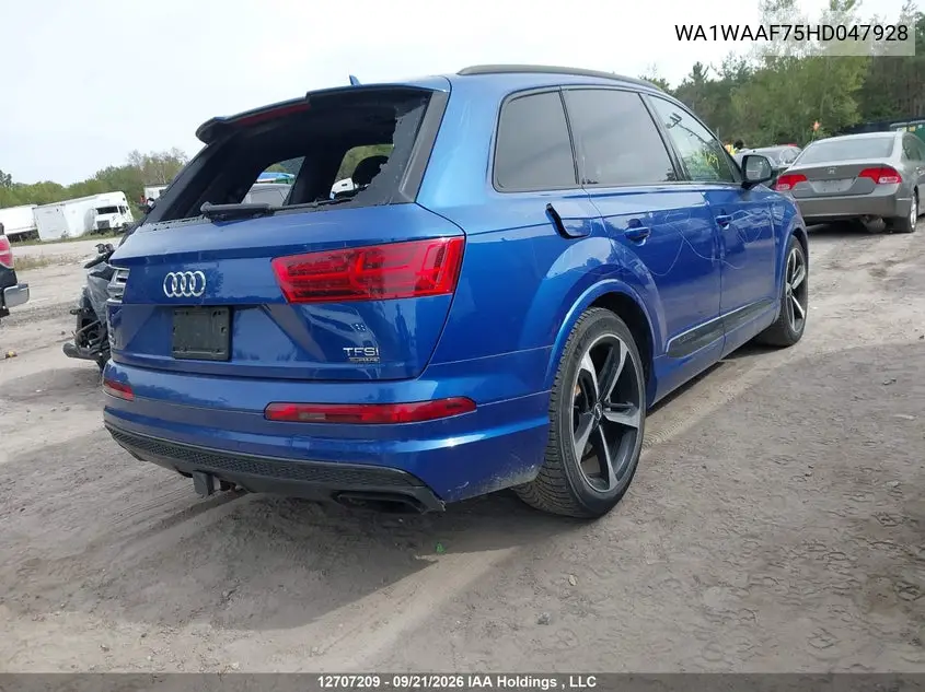 2017 AUDI Q7 VIN WA1WAAF75HD047928 — фото 4