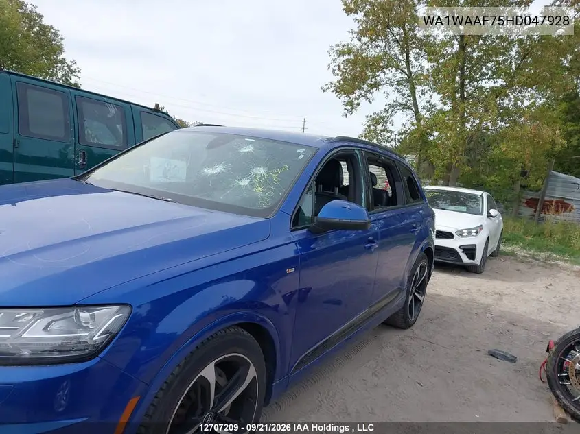 2017 AUDI Q7 VIN WA1WAAF75HD047928 — фото 6
