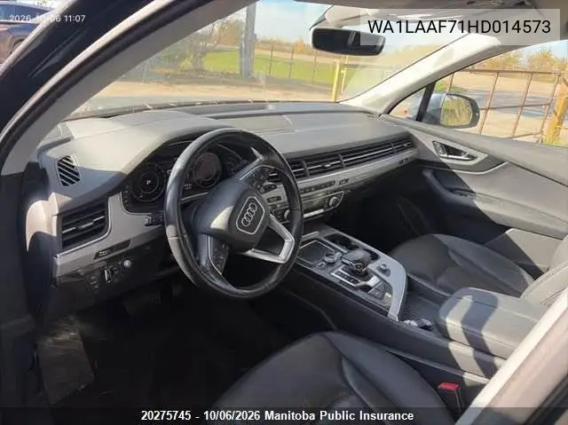 2017 AUDI Q7 VIN WA1LAAF71HD014573 — фото 5