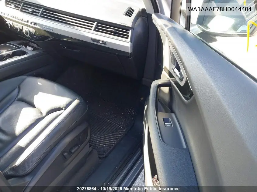 2017 AUDI Q7 VIN WA1AAAF78HD044404 — фото 5