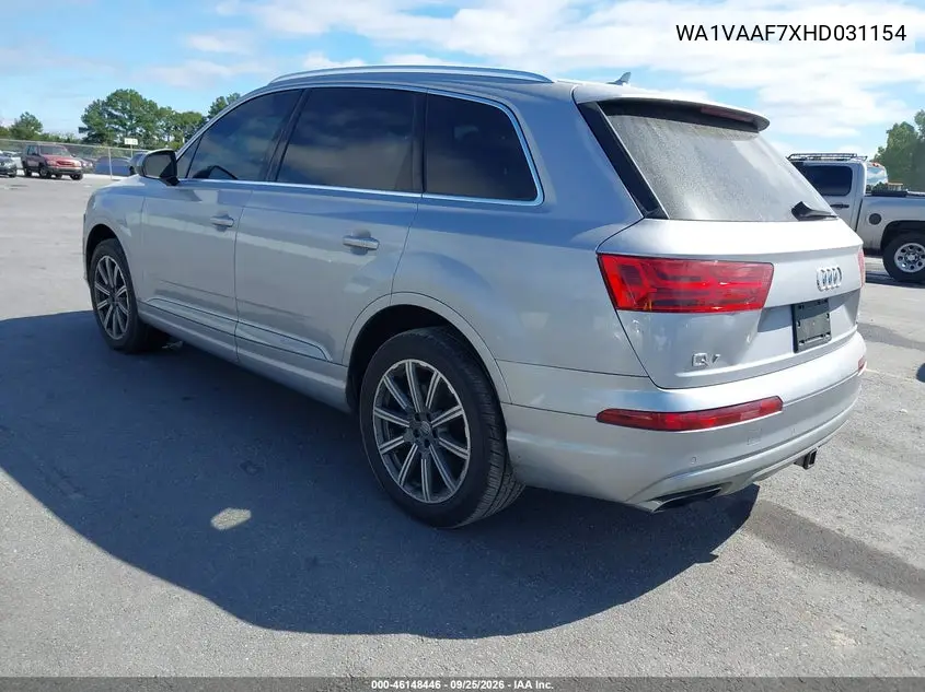 2017 AUDI Q7 VIN WA1VAAF7XHD031154 — фото 3