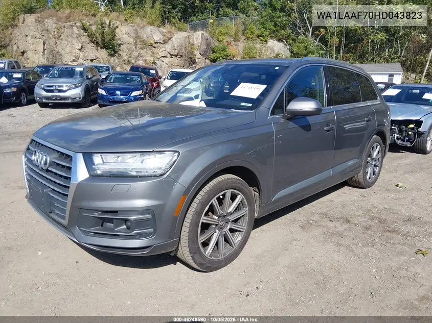 2017 AUDI Q7 VIN WA1LAAF70HD043823 — фото 2