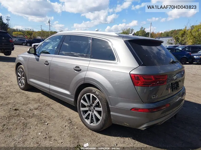 2017 AUDI Q7 VIN WA1LAAF70HD043823 — фото 3