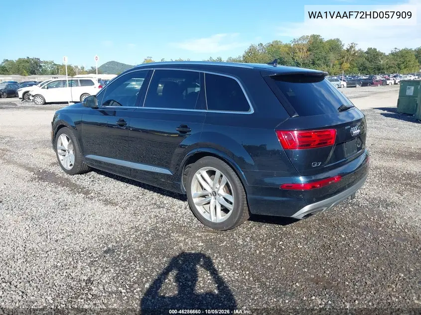 2017 AUDI Q7 VIN WA1VAAF72HD057909 — фото 3