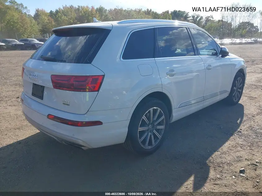 2017 AUDI Q7 VIN WA1LAAF71HD023659 — фото 4