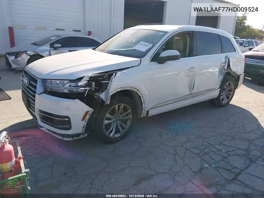 2017 AUDI Q7 VIN WA1LAAF77HD009524 — фото 2