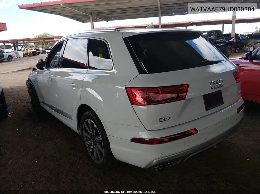 2017 AUDI Q7 VIN WA1VAAF79HD030304 — фото 3
