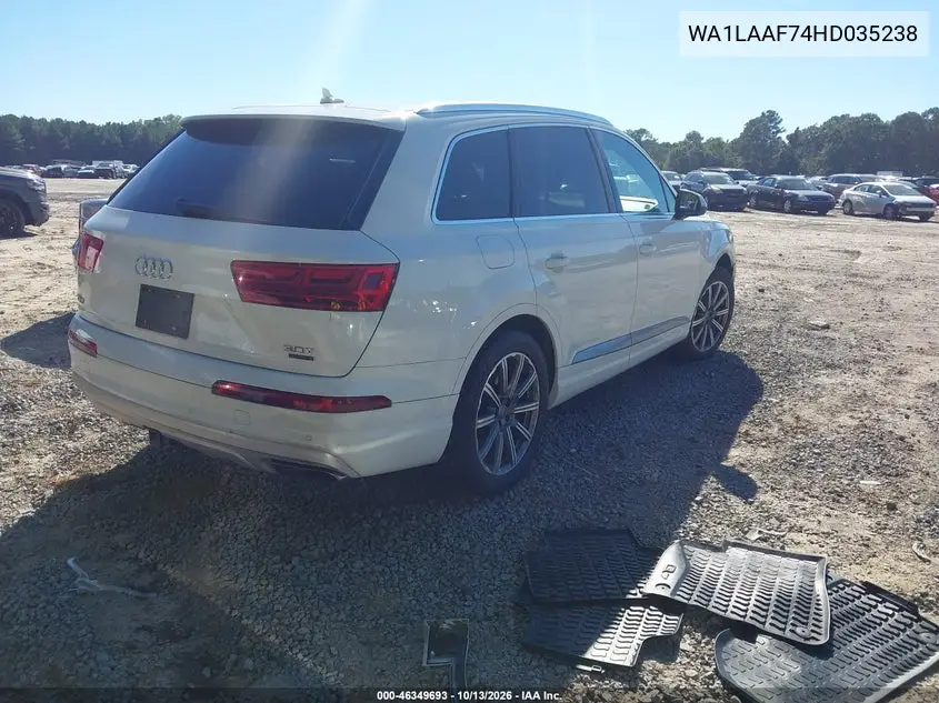 2017 AUDI Q7 VIN WA1LAAF74HD035238 — фото 4