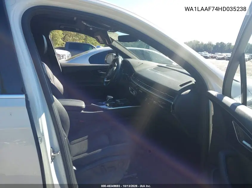 2017 AUDI Q7 VIN WA1LAAF74HD035238 — фото 5
