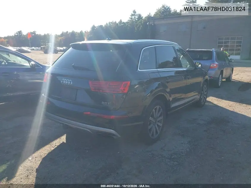 2017 AUDI Q7 VIN WA1LAAF78HD031824 — фото 4