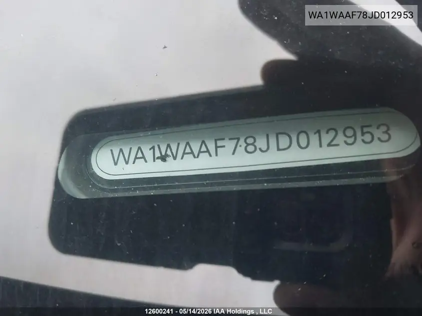 2018 AUDI Q7 VIN WA1WAAF78JD012953 — фото 18