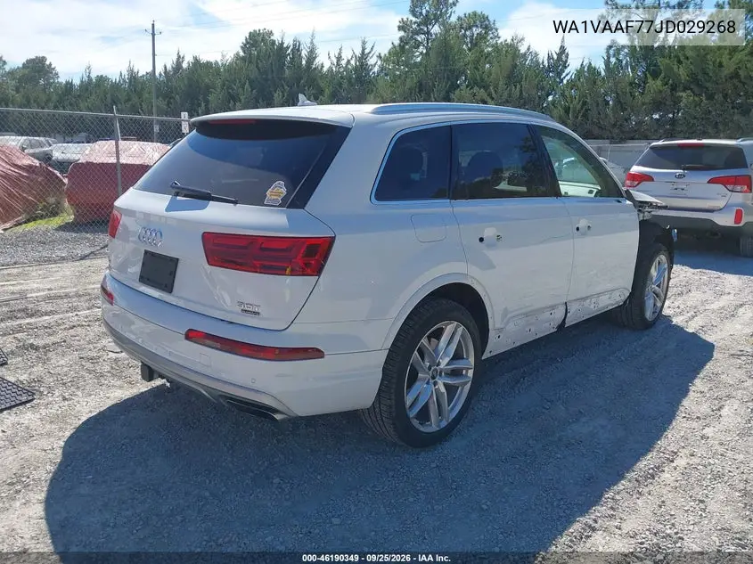 2018 AUDI Q7 VIN WA1VAAF77JD029268 — фото 4
