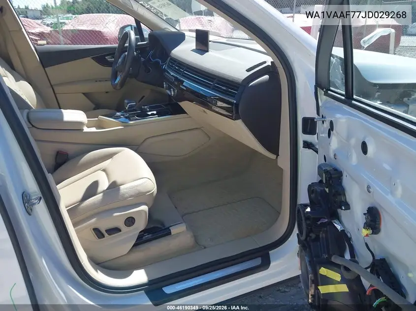 2018 AUDI Q7 VIN WA1VAAF77JD029268 — фото 5