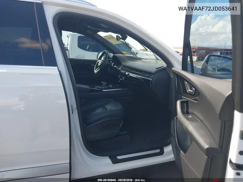 2018 AUDI Q7 VIN WA1VAAF72JD053641 — фото 5