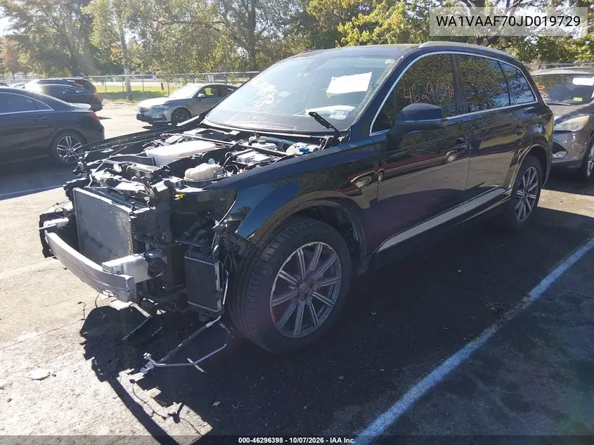 2018 AUDI Q7 VIN WA1VAAF70JD019729 — фото 2