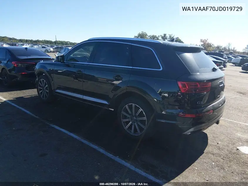 2018 AUDI Q7 VIN WA1VAAF70JD019729 — фото 3
