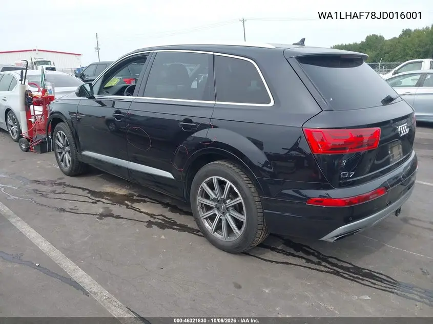 2018 AUDI Q7 VIN WA1LHAF78JD016001 — фото 3