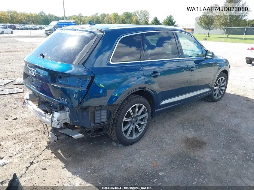 2018 AUDI Q7 VIN WA1LAAF74JD023080 — фото 4