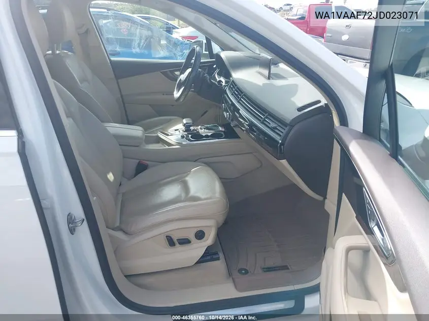 2018 AUDI Q7 VIN WA1VAAF72JD023071 — фото 5