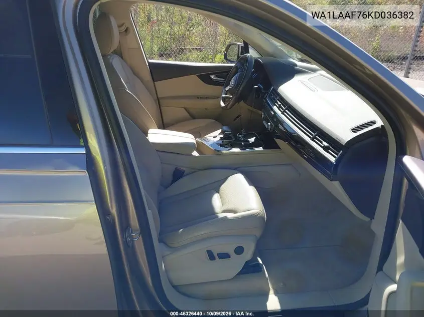 2019 AUDI Q7 VIN WA1LAAF76KD036382 — фото 5