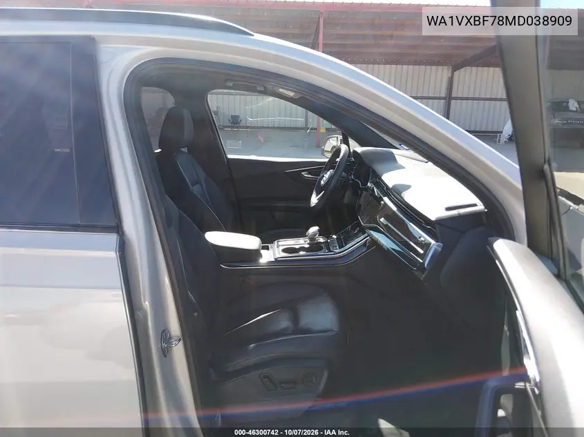 2021 AUDI Q7 VIN WA1VXBF78MD038909 — фото 5