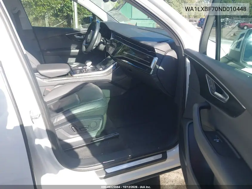 2022 AUDI Q7 VIN WA1LXBF70ND010448 — фото 5