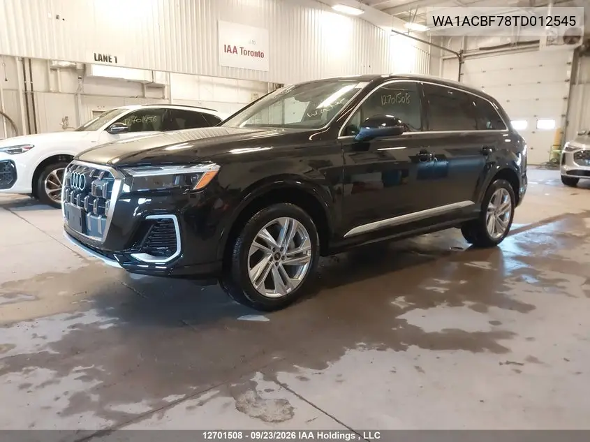 2026 AUDI Q7 VIN WA1ACBF78TD012545 — фото 2