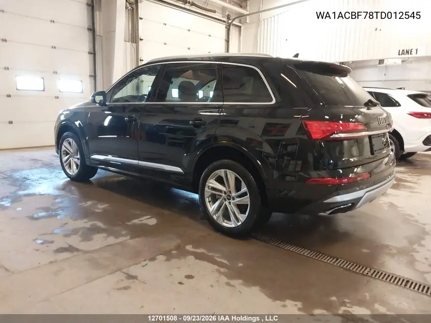 2026 AUDI Q7 VIN WA1ACBF78TD012545 — фото 3