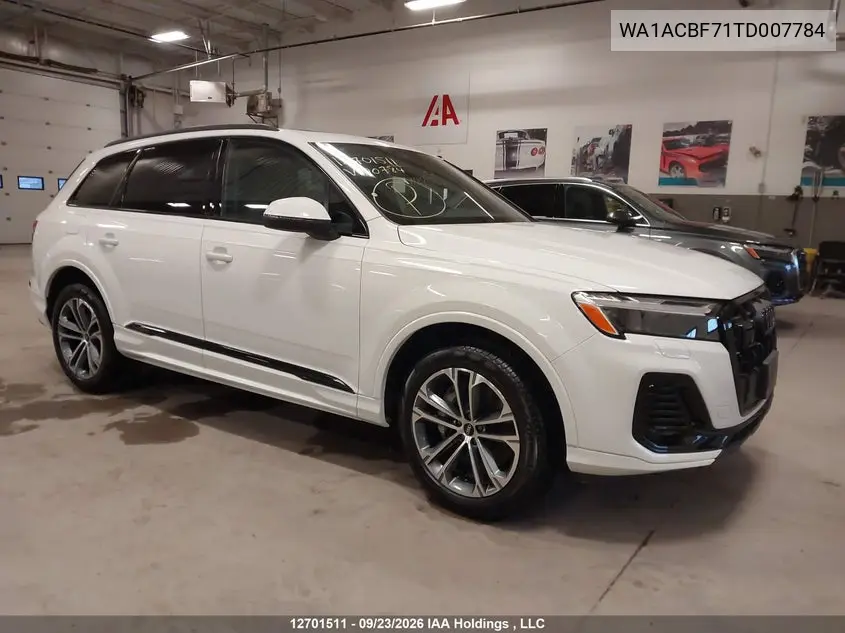 AUDI Q7 2026, VIN WA1ACBF71TD007784
