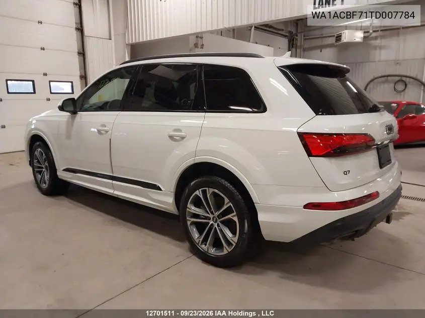 2026 AUDI Q7 VIN WA1ACBF71TD007784 — фото 3