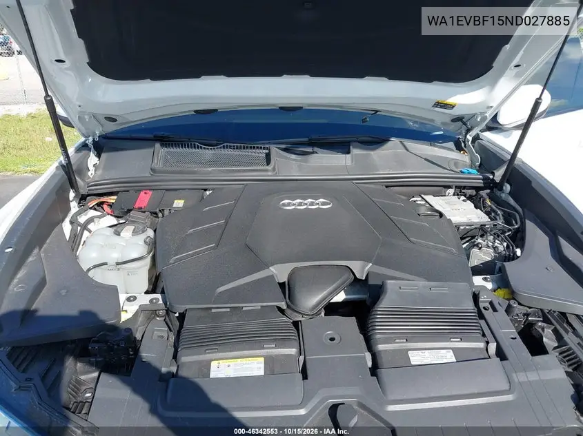 2022 AUDI Q8 VIN WA1EVBF15ND027885 — фото 10