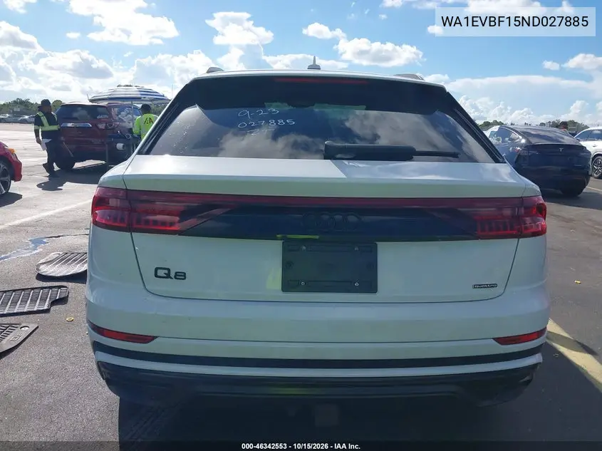 2022 AUDI Q8 VIN WA1EVBF15ND027885 — фото 15