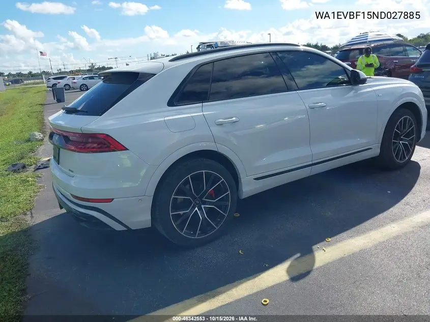 2022 AUDI Q8 VIN WA1EVBF15ND027885 — фото 4