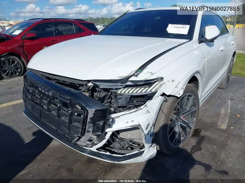 2022 AUDI Q8 VIN WA1EVBF15ND027885 — фото 6