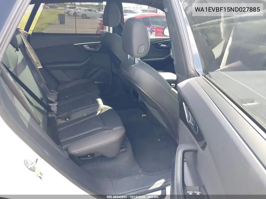 2022 AUDI Q8 VIN WA1EVBF15ND027885 — фото 8