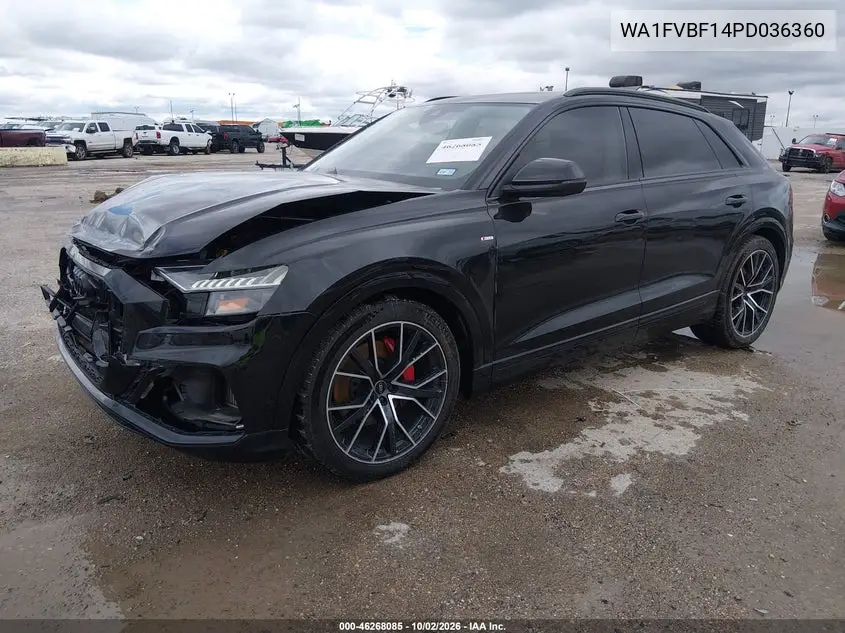 2023 AUDI Q8 VIN WA1FVBF14PD036360 — фото 2