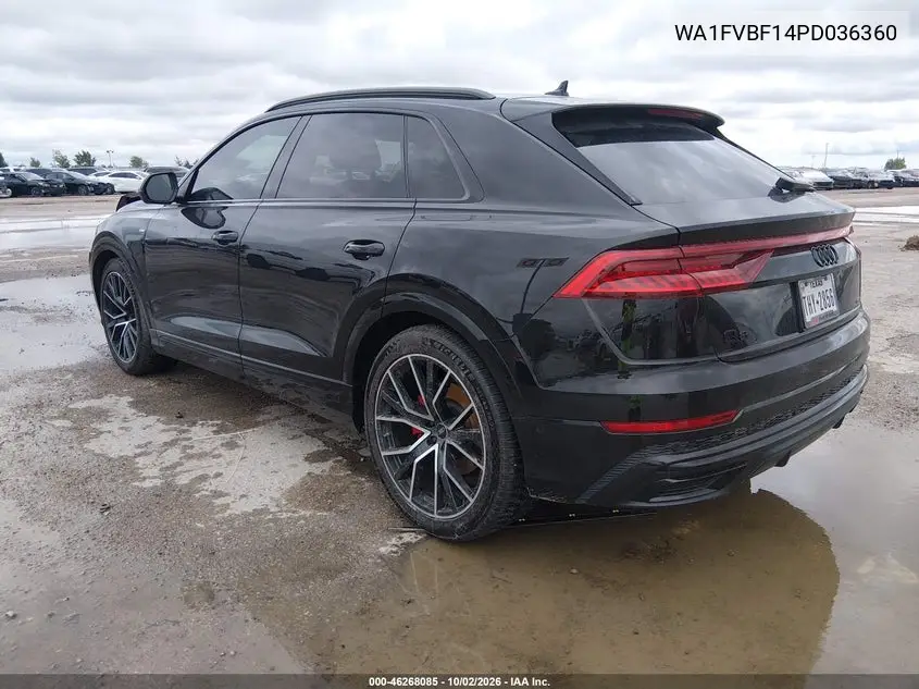 2023 AUDI Q8 VIN WA1FVBF14PD036360 — фото 3