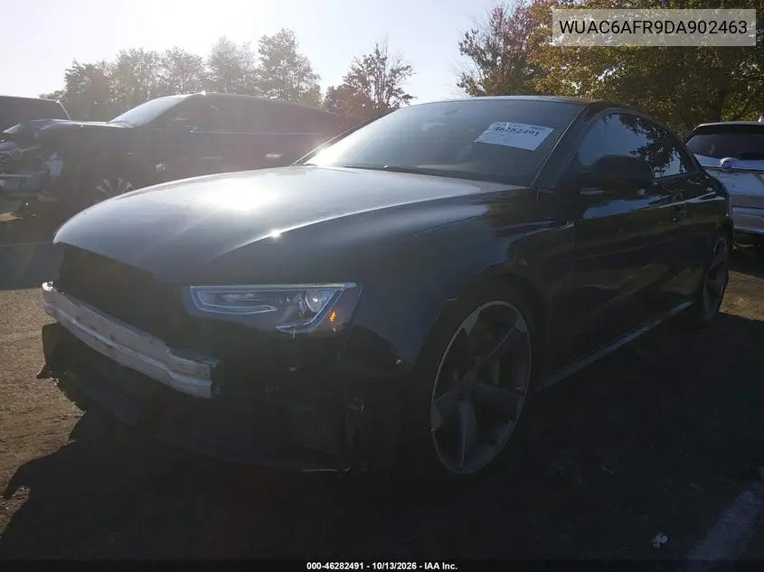 2013 AUDI RS5 VIN WUAC6AFR9DA902463 — фото 2