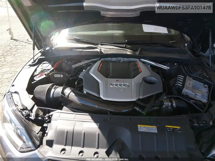 2023 AUDI RS5 VIN WUAAWDF53PA901478 — фото 10