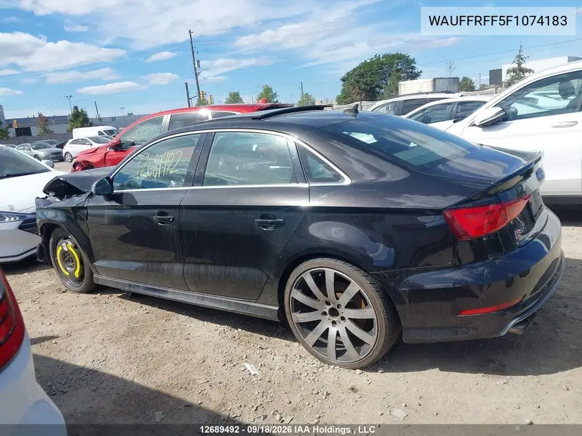 2015 AUDI S3 VIN WAUFFRFF5F1074183 — фото 15