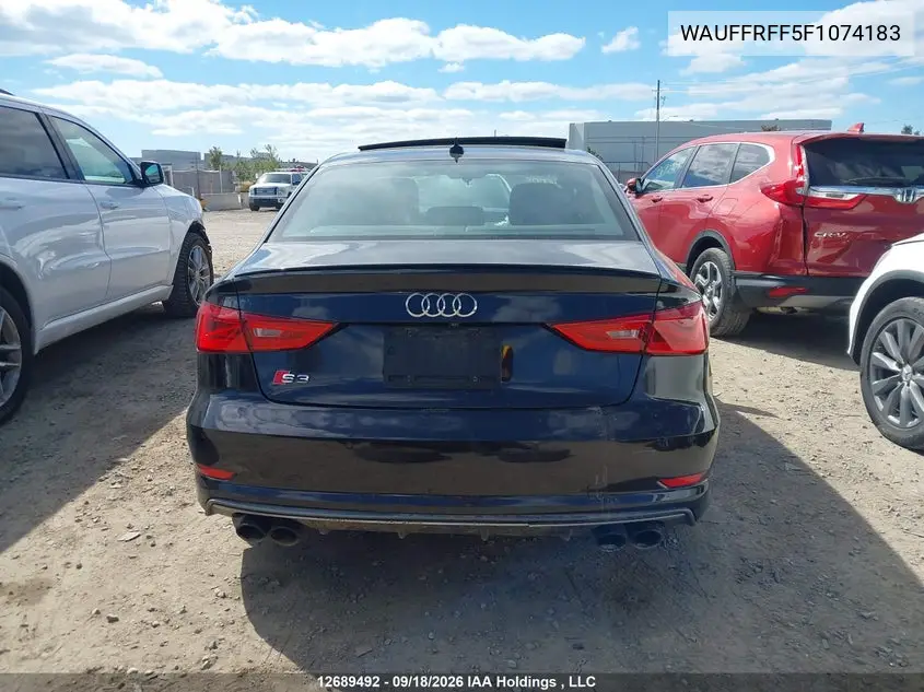 2015 AUDI S3 VIN WAUFFRFF5F1074183 — фото 17