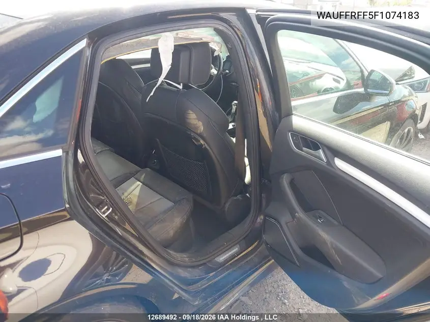 2015 AUDI S3 VIN WAUFFRFF5F1074183 — фото 8