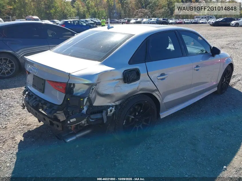 2016 AUDI S3 VIN WAUB1GFF2G1014848 — фото 4