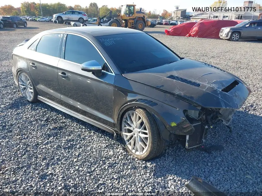 AUDI S3 2017, VIN WAUB1GFF6H1011775